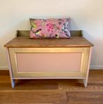 Speelgoedkist, speelgoedbankje, klepkist, dekenkist klepbank, Ophalen, Zo goed als nieuw, Minder dan 50 cm, 105 cm of meer