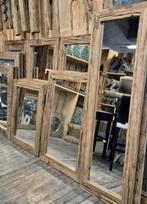 houten woonaccessoires landelijk lampen bankjes kandelaars, Huis en Inrichting, Woonaccessoires | Overige, Ophalen, Nieuw