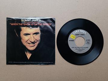 Single: Sonny James - When The Snow Is On The Roses / USA beschikbaar voor biedingen