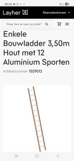 Ladder trap steek lichtgewicht, Doe-het-zelf en Verbouw, Ladders en Trappen, Ophalen, Zo goed als nieuw, 2 tot 4 meter