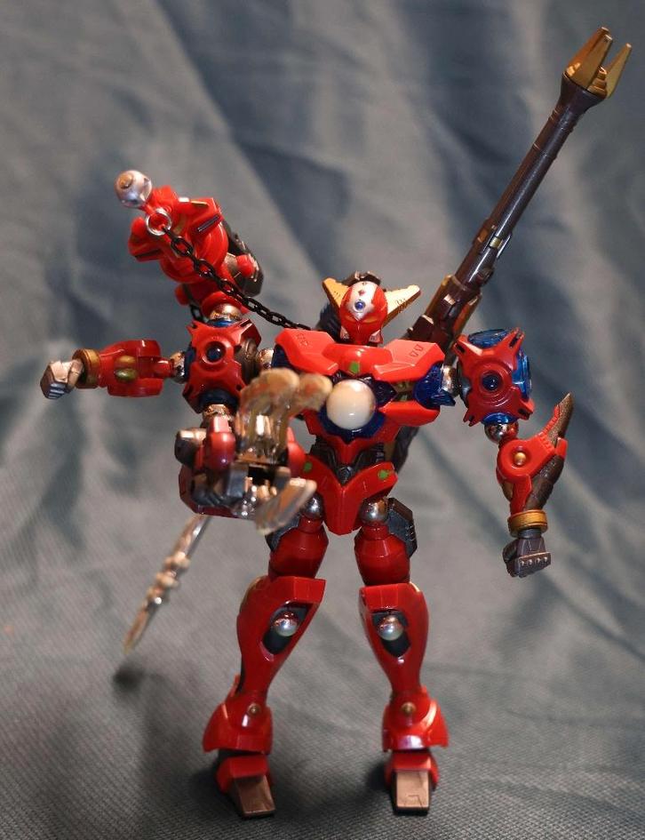 Takara Micronauts Microman 013 Magne Powers Robot Man Ace, Verzamelen, Transformers, Gebruikt, Overige generaties, Overige rassen