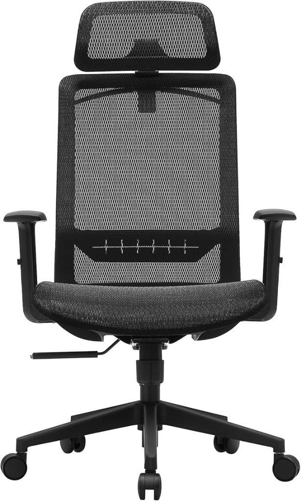 Bureaustoel - Ergonomische Computerstoel-Zwart, Huis en Inrichting, Bureaustoelen, Nieuw, Bureaustoel, Zwart, Ergonomisch, Ophalen