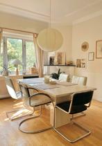 MASSIEF TRAVERTINE NATUURSTENEN EETTAFEL, Huis en Inrichting, Tafels | Eettafels, Ophalen, Overige materialen, Gebruikt, Unknown