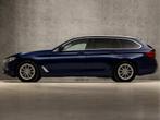 BMW 5 Serie Touring 520d Executive 191Pk Automaat (PANORAMAD, 12 maanden, Achterwielaandrijving, Blauw, Leder