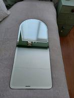 Facet geslepen spiegel rechthoek met ronde bovenkant, Huis en Inrichting, Woonaccessoires | Spiegels, Ophalen, Minder dan 50 cm
