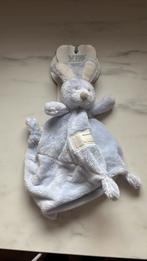 VIB knuffeldoekje konijn blauw NIEUW, Ophalen of Verzenden, Nieuw, Overige typen