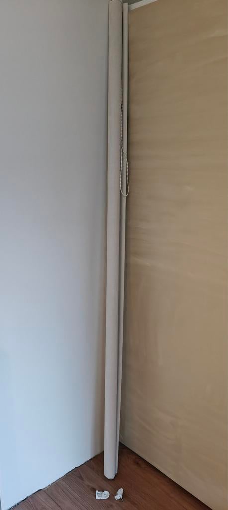 Rolgordijn, 205cm breed, crème kleur, in zeer goede staat, Ophalen, Zo goed als nieuw, 200 cm of meer, Crème