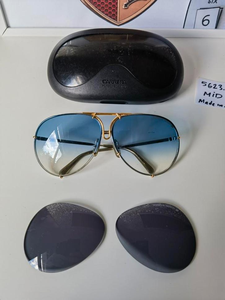 Origineel porsche design vintage piloten zonnebril by carrer, Sieraden, Tassen en Uiterlijk, Zonnebrillen en Brillen | Heren, Zo goed als nieuw