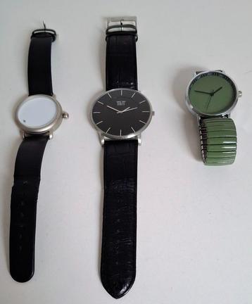 3 mooie goedwerkende dames horloges ps 7,99-8,99-19,99=27,99 beschikbaar voor biedingen