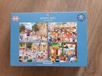 GIBSONS puzzel (School Days) 4 x 500 st, Hobby en Vrije tijd, Denksport en Puzzels, Ophalen of Verzenden, Meer dan 1500 stukjes