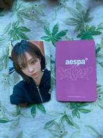 Aespa my world winter photocard apple music pob, Ophalen of Verzenden, Zo goed als nieuw, Foto of Kaart