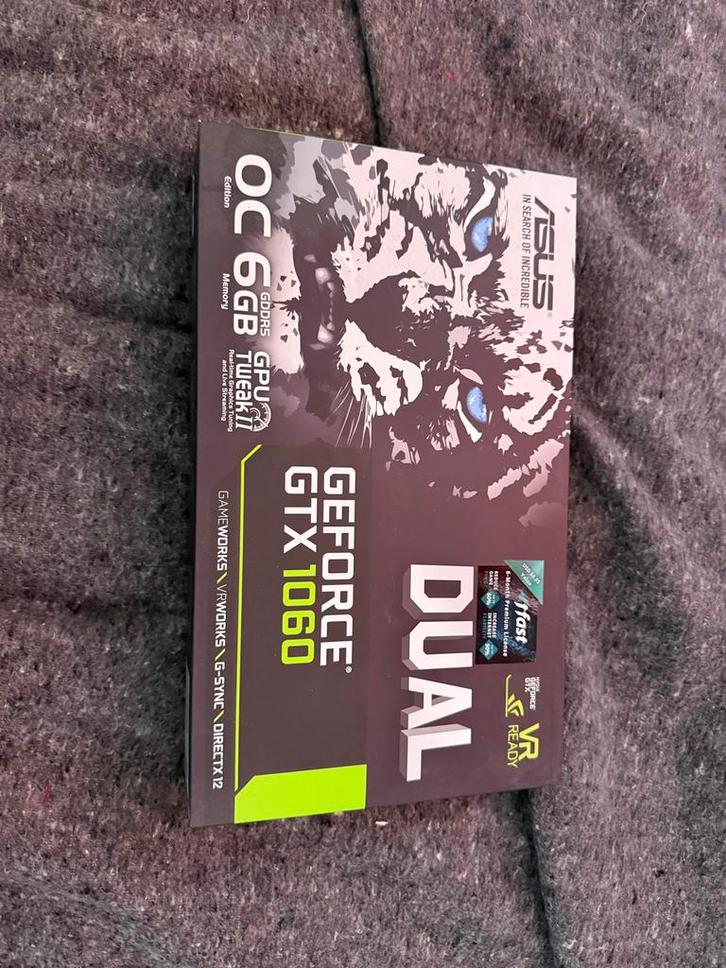 ASUS DUAL-GTX1060-O6G, Computers en Software, Videokaarten, Gebruikt, PCI, GDDR5, Ophalen of Verzenden