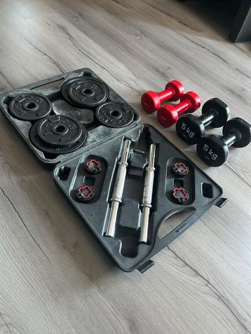 Dumbbell Set 3kg, 5kg & 10kg Verstelbaar beschikbaar voor biedingen