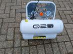Compressor low noise 20 liter HBM bouwjaar 2020, Minder dan 25 liter, Ophalen, Zo goed als nieuw, Minder dan 200 liter/min