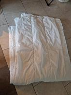 Ikea Grusblad dekbed 2-persoons 240x220cm, Gebruikt, Wit, Tweepersoons, Ophalen of Verzenden