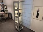 prachtige GALLERIA glazen vitrine 's vitrinekast 185 cm hg, Ophalen, 50 tot 100 cm, Glas, 150 tot 200 cm