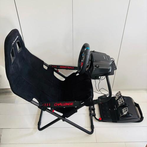 Playseat Logitec G29, incl extra’s, Spelcomputers en Games, Spelcomputers | Sony PlayStation Consoles | Accessoires, Zo goed als nieuw