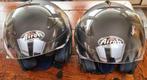 2x AIROH Jet met ingebouwde intercom., Motoren, Dames, Jethelm, L, Tweedehands