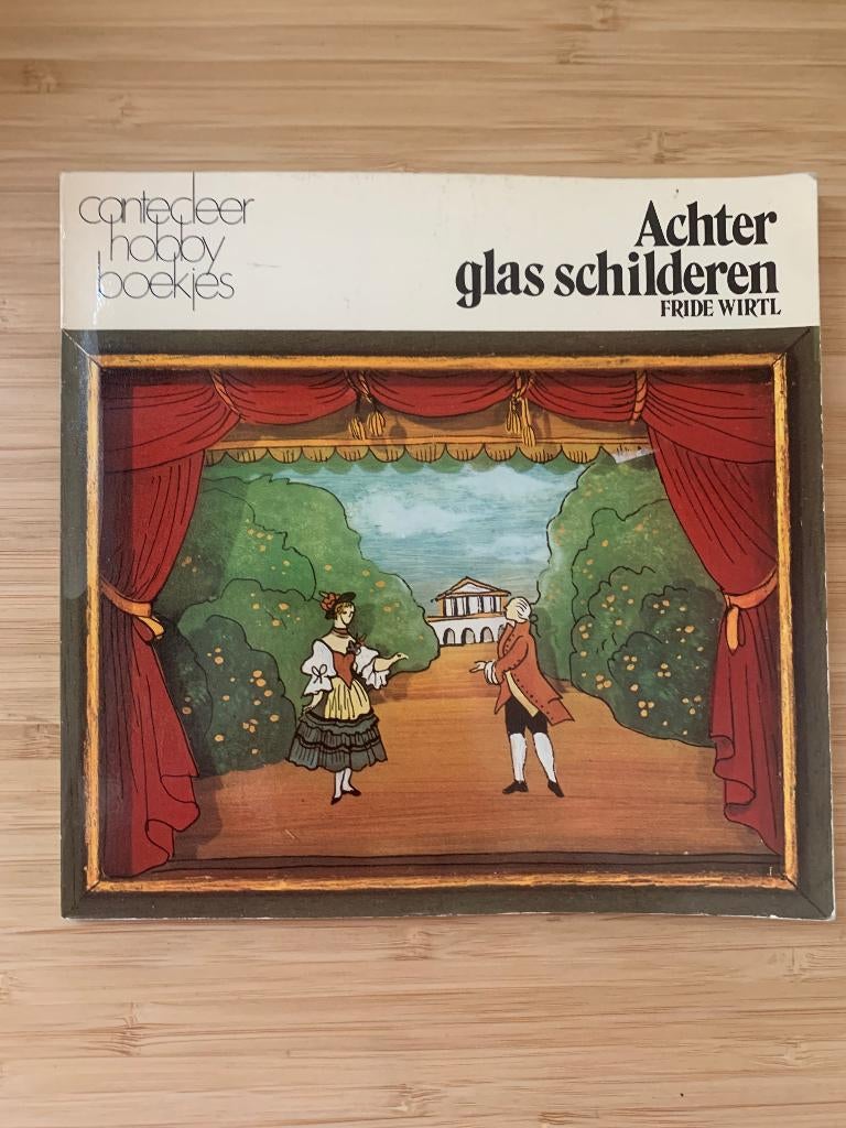 Achter glas schilderen Fride Wirtl, Boeken, Hobby en Vrije tijd, Gelezen, Tekenen en Schilderen, Ophalen of Verzenden