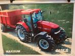 Case IH  Maxxum MX 120  poster, Ophalen of Verzenden, Deurposter of groter, Overige onderwerpen