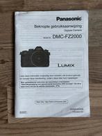 Panasonic DMC-FZ2000 Handleiding - nederlandstalig, Ophalen of Verzenden, Gelezen