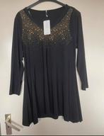 Magna kerst tuniek goud maat 40/42 nieuw met kaartje, Kleding | Dames, Blouses en Tunieken, Zwart, Maat 42/44 (L), Nieuw, Ophalen of Verzenden