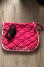Roze QHP set, Dieren en Toebehoren, Paarden en Pony's | Dekens en Dekjes, Ophalen of Verzenden, Zo goed als nieuw