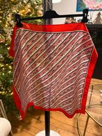 Vintage Sjaal - 70x67 cm, Kleding | Dames, Mutsen, Sjaals en Handschoenen, Ophalen of Verzenden, Zo goed als nieuw, Sjaal