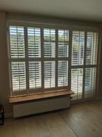 Houten witte shutters, Huis en Inrichting, Ophalen, Gebruikt, 200 cm of meer, 200 cm of meer
