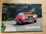Opel Commodore autofolder brochure, Gelezen, Ophalen of Verzenden, Opel