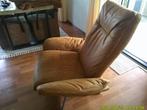 relaxstoel zo goed als nieuw, Huis en Inrichting, Fauteuils, Ophalen, Gebruikt, Minder dan 75 cm, Leer