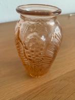 Vintage Roze Glazen Vaasje, Overige kleuren, Ophalen of Verzenden, Minder dan 50 cm, Glas
