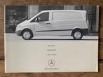 Prijslijst Mercedes-Benz Vito W639 2007 NL, Boeken, Auto's | Folders en Tijdschriften, Nieuw, Ophalen of Verzenden, Mercedes-Benz