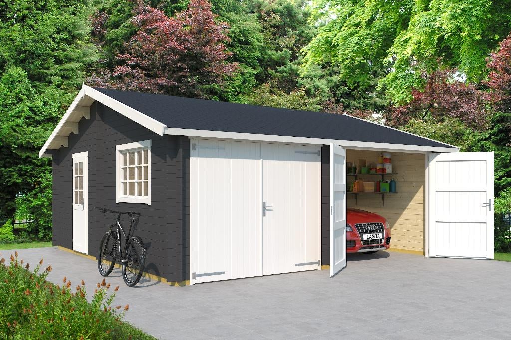 Houten garage Falkland Incl. Wooden Doors, Verzenden, Nieuw