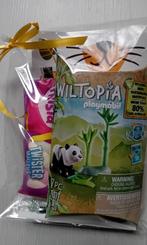 Traktatie playmobile panda,aap alpaca+snoepje  1.10, Ophalen of Verzenden, Nieuw, Feestartikel, Verjaardag