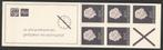 Postzegelboekje PB6e B breed poot - perforatie gedecentreerd, Postzegels en Munten, Postzegels | Nederland, Na 1940, Ophalen of Verzenden