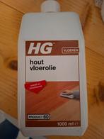 HG Hout Vloerolie  1 Liter, Minder dan 5 liter, Ophalen of Verzenden, Zo goed als nieuw, Beits