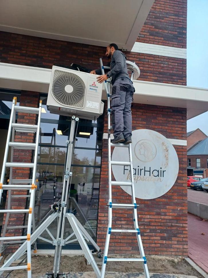 Stek Airco Warmtepomp Monteur / Friesland Groningen Drenthe, Witgoed en Apparatuur, Airco's, Nieuw, Wandairco, 100 m³ of groter