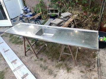 RVS Keukenblad beschikbaar voor biedingen