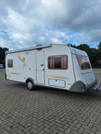 Knaus Cheers 500, Voortent+luifel, Frans bed, Douche, Rondzit, Particulier, 5 tot 6 meter, Vast bed