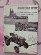 Bedieningshandleiding Deutz D15, Ophalen of Verzenden, Gelezen, Tractor en Landbouw