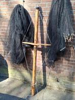 Oude vintage houten peddels siermast mast boot decor, Watersport en Boten, N, Ophalen of Verzenden, Zeilboot, N