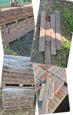 ✅️🧱GEBAKKEN WAALTJES. 43.5M2 VOOR €1500,-, Ophalen of Verzenden, Gebruikt, Keramiek, Klinkers