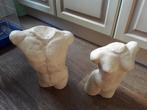 2 torso's man en vrouw, Verzenden, Zo goed als nieuw