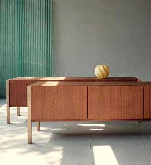 LYKKE & ALVA - Unieke vintage / retro sideboards met deuren, Huis en Inrichting, Kasten | Dressoirs, Zo goed als nieuw, 100 tot 150 cm