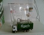 carlsberg glazen  b, Ophalen of Verzenden, Zo goed als nieuw, Glas of Glazen, Overige merken