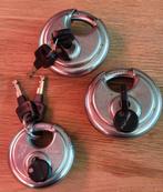 Zware hangsloten 3x, Ophalen of Verzenden