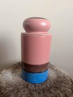 HK Living Voorraadpot Roze/Bruin/Blauw, Huis en Inrichting, Woonaccessoires | Schalen en Manden, Porselein of Keramiek, Schaal