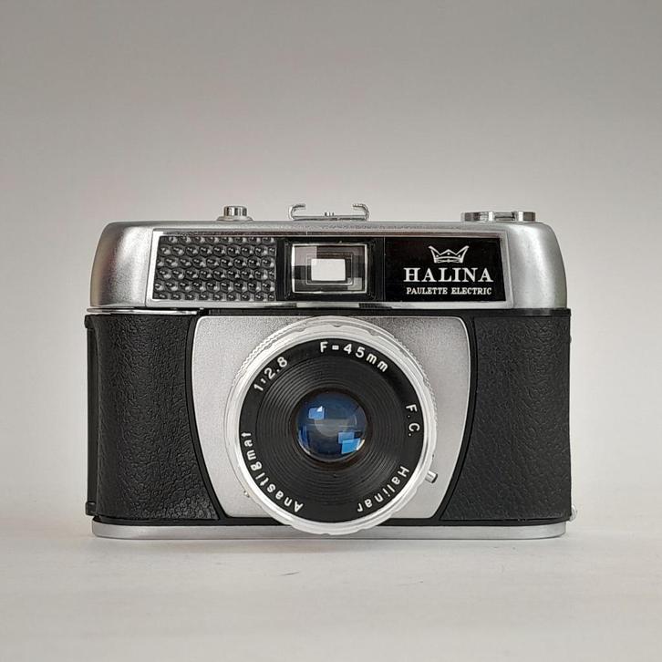 Halina Paulette Electric - analoge kleinbeeld camera - 1967, Audio, Tv en Foto, Fotocamera's Analoog, Gebruikt, Compact, Overige Merken