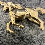 14 karaat gouden paard hanger kettinghanger, Ophalen of Verzenden, Nieuw, Goud, Kruis of Symbool